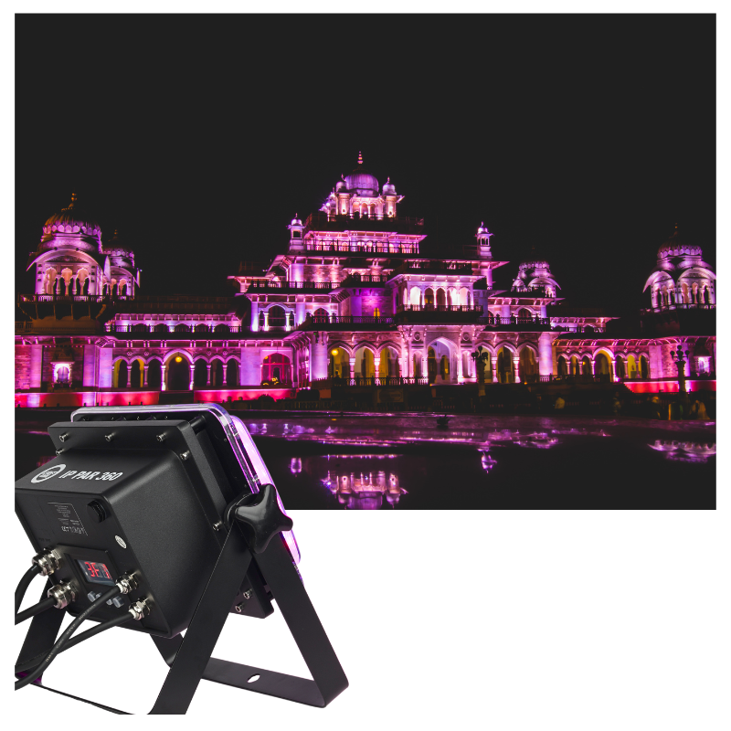 LIGHT4ME IP PAR 360 proiettore scenico con effetto luminoso