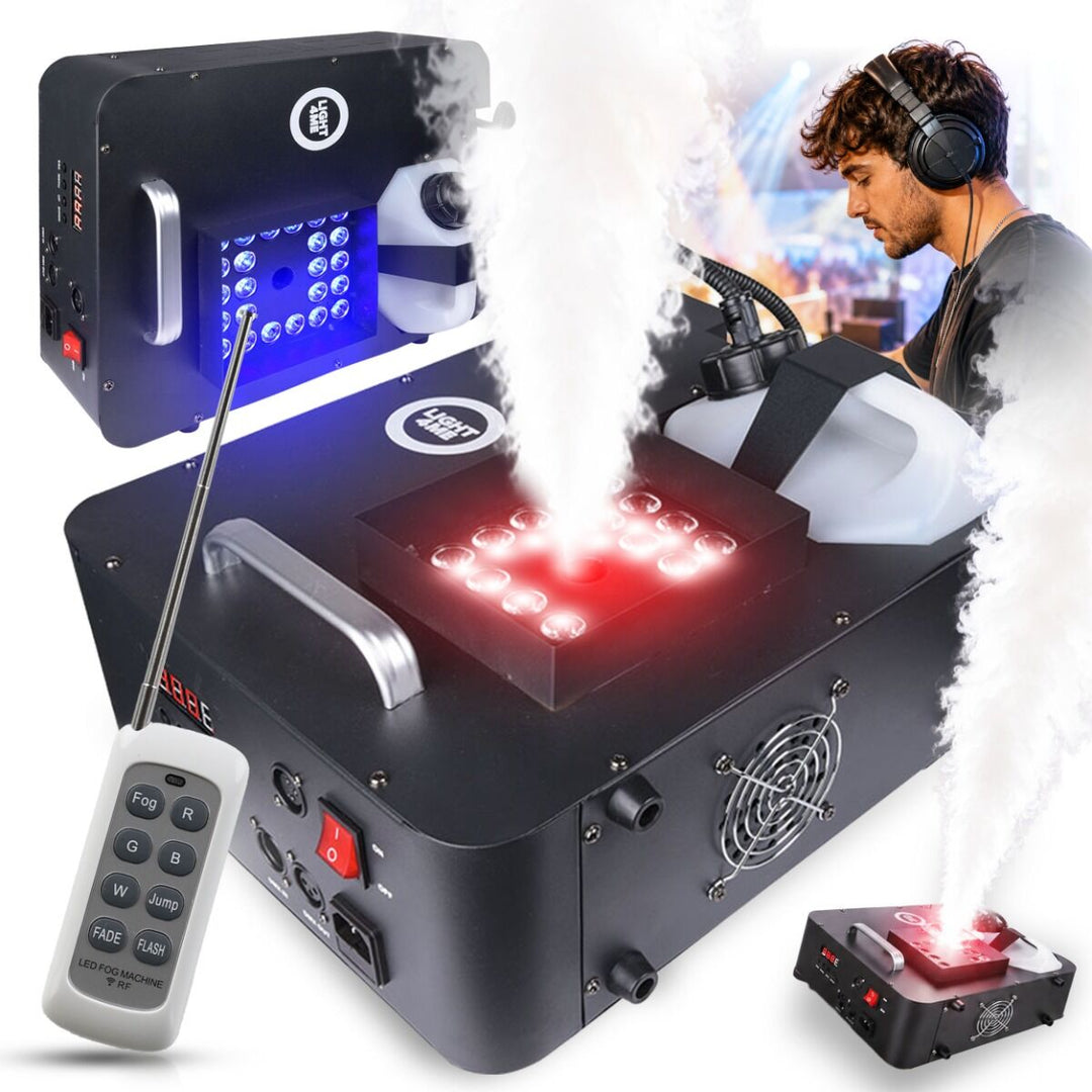 Light4Me JET-1500LED Macchina del Fumo verticale LED