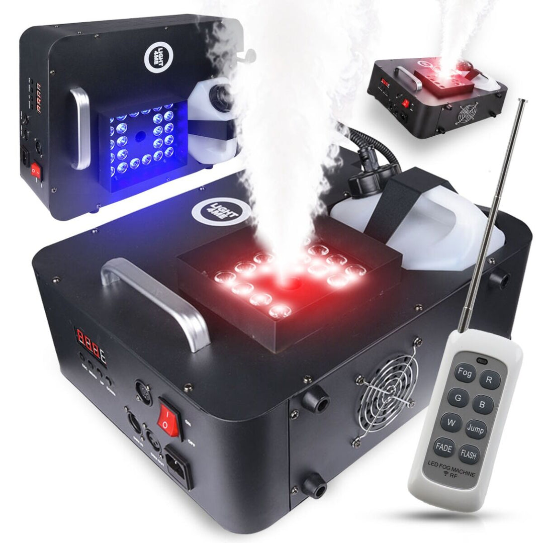 Light4Me JET-1500LED Macchina del Fumo verticale LED