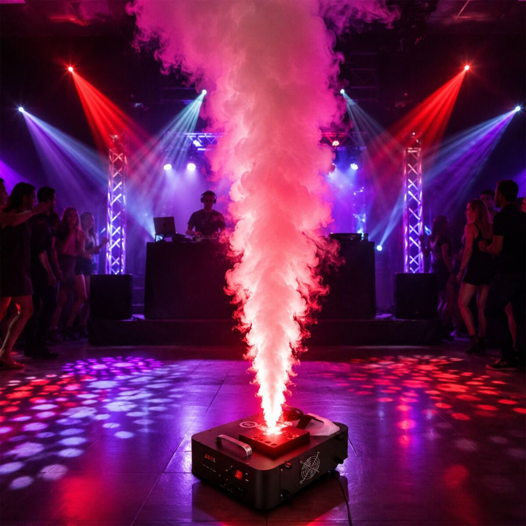 Light4Me JET-1500LED Macchina del Fumo verticale LED