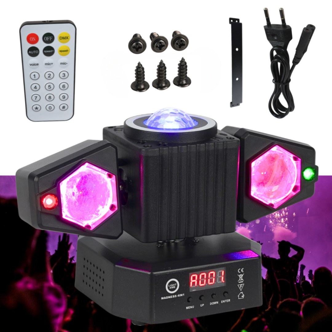 Light4Me Madness 4IN1 Effetto luminoso