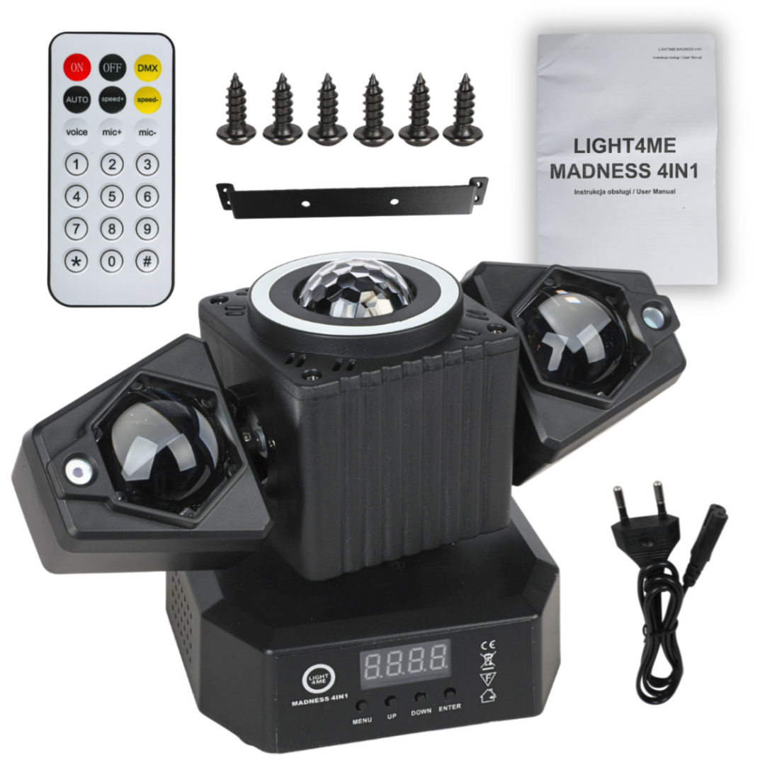 Light4Me Madness 4IN1 Effetto luminoso