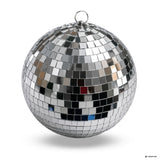 Light4Me Sfera a specchi da 20 cm con LED, motore e telecomando