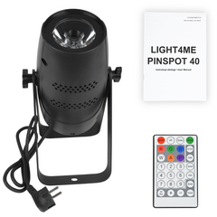 Light4Me Pinspot 40 Watt RGBW
