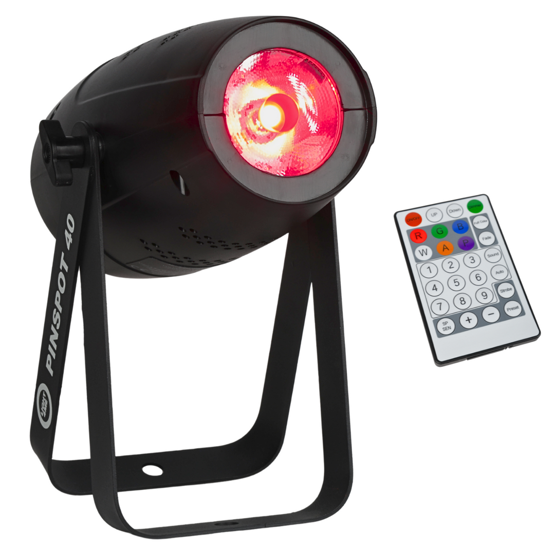 Light4Me Pinspot 40 Watt RGBW