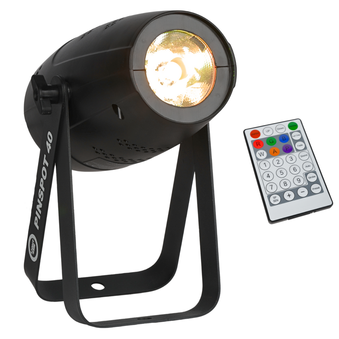 Light4Me Pinspot 40 Watt RGBW