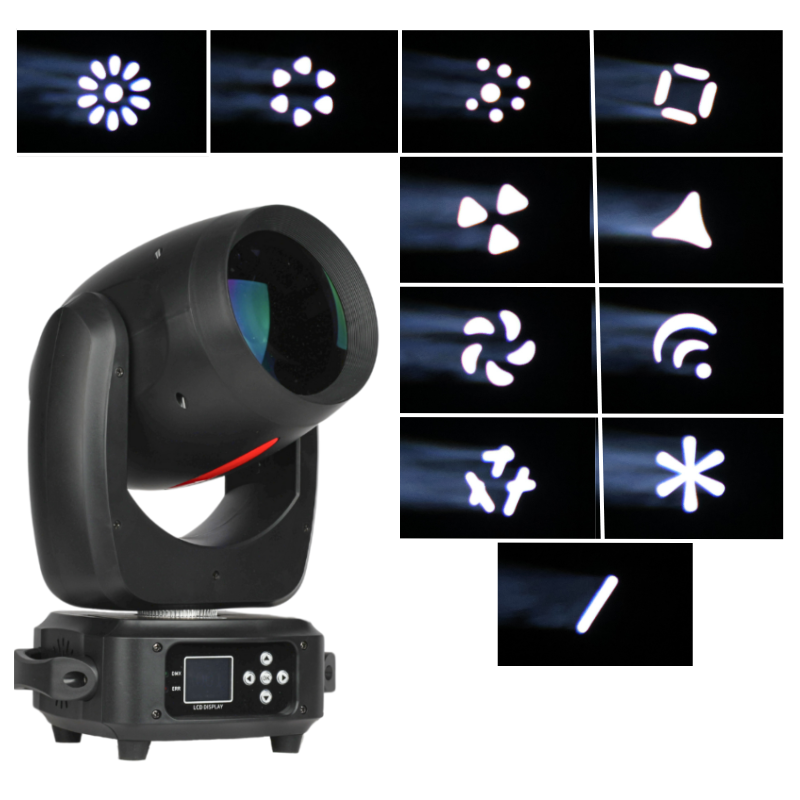 LIGHT4ME RED LINE BEAM 120W LED moving head asse
