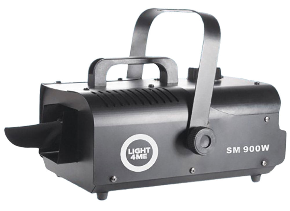 LIGHT4ME SM 900W macchina del fumo con telecomando, Nero