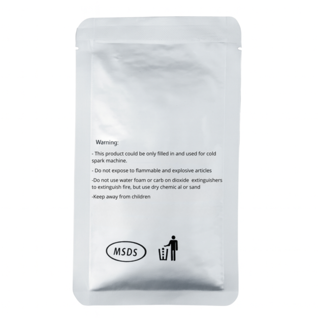 Light4Me Sparkie Powder 200g – Granulato per Spark Machine (2-3,5m)