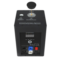 Light4Me SPARKLY macchina per scintille fredde 600W DMX con telecomando wireless