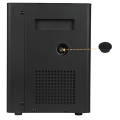 Light4Me SPARKLY macchina per scintille fredde 600W DMX con telecomando wireless