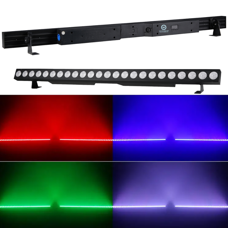 Light4Me Spectra CREE Barra 24x6W RGBWA-UV