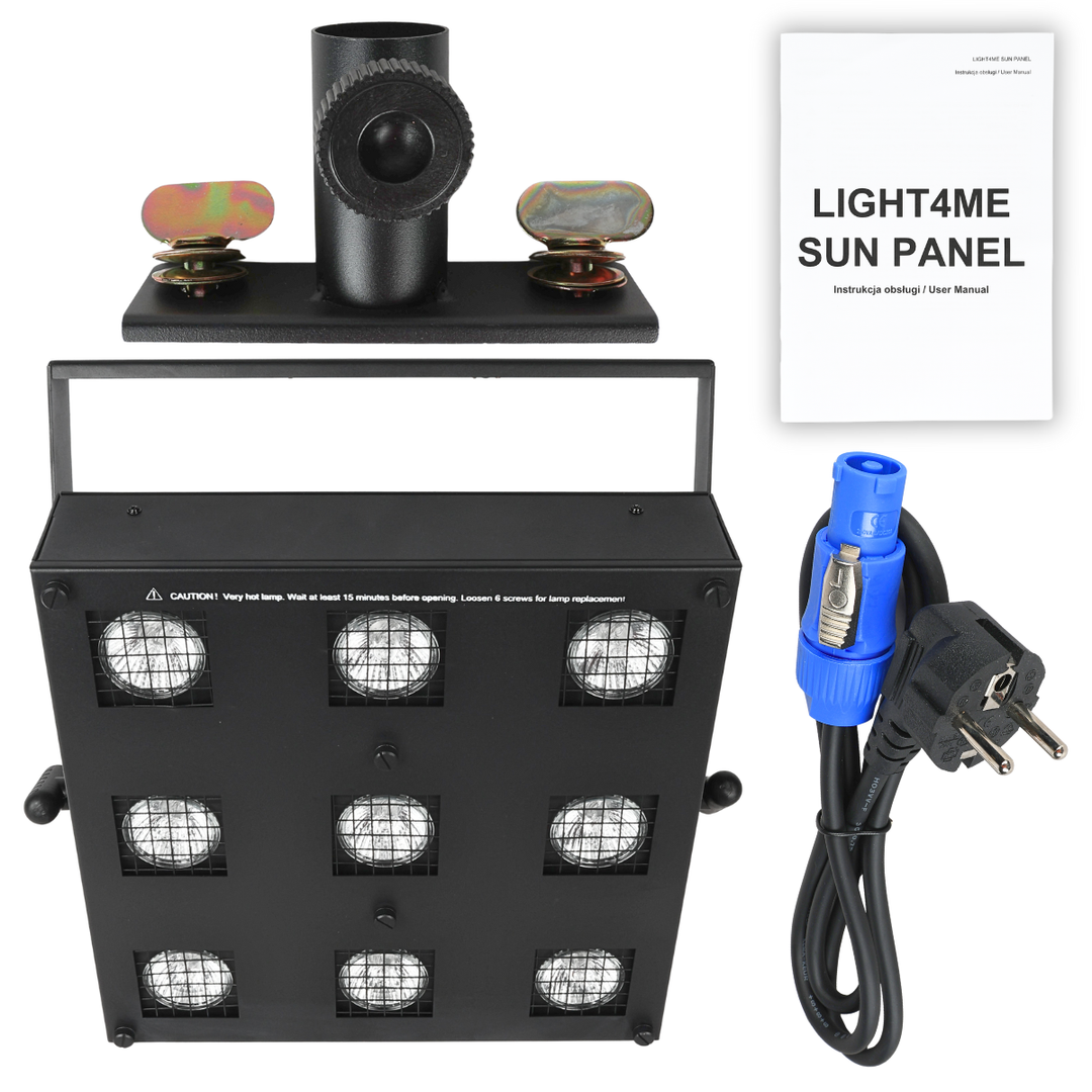 LIGHT4ME SOLPANEL illuminazione abbagliante alogena