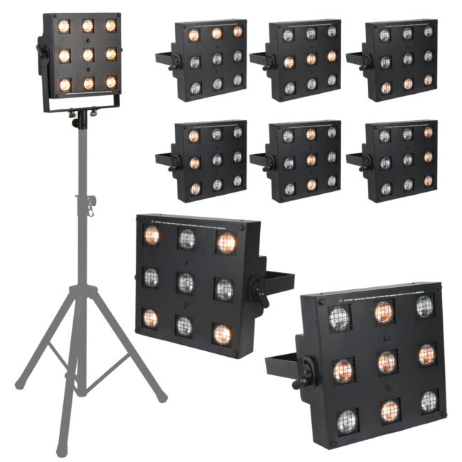 LIGHT4ME SOLPANEL illuminazione abbagliante alogena