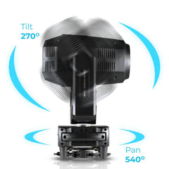 LIGHT4ME VENOM HYBRID 280W testa mobile ibrida