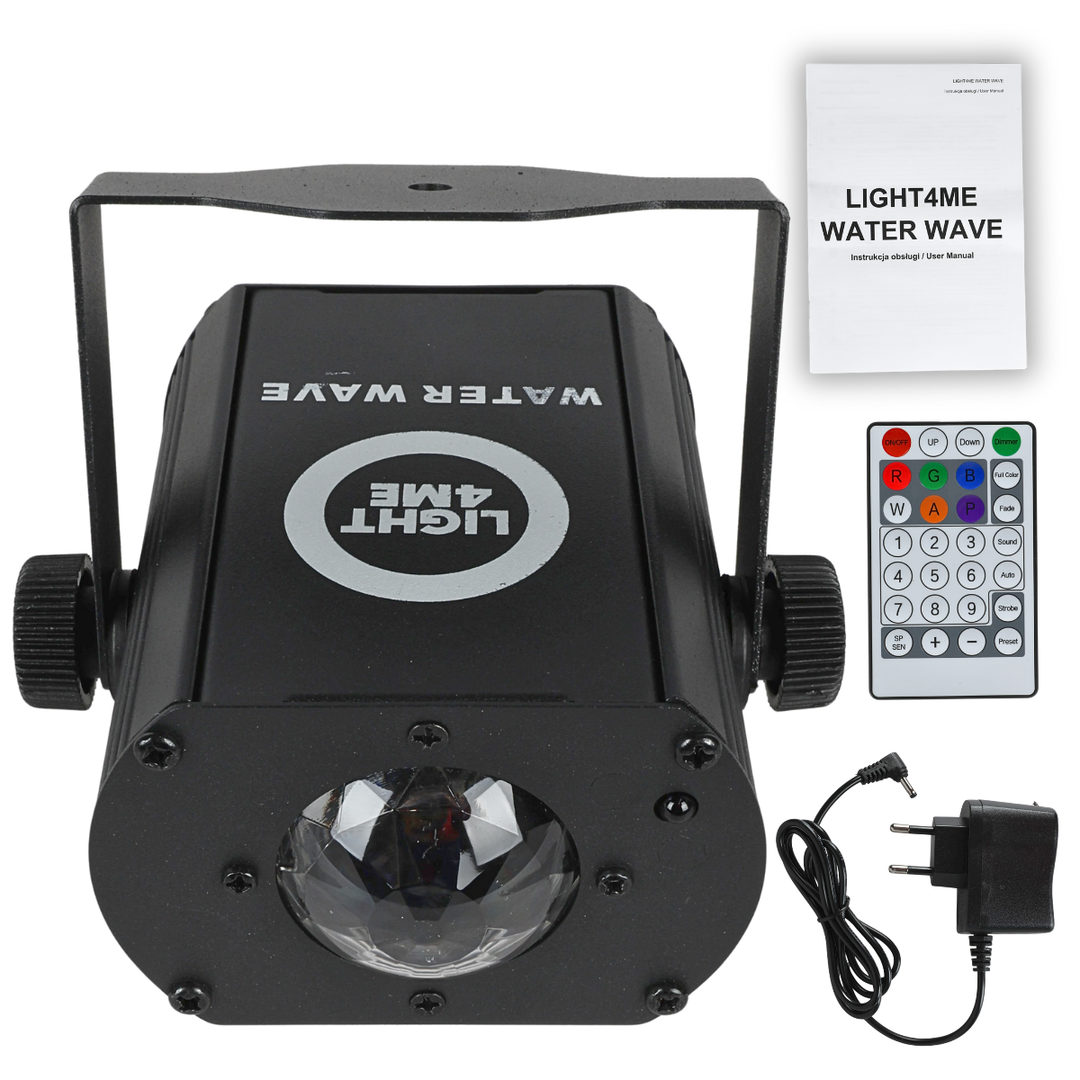 Light4Me Water Wave 3W RGB effetto luminoso