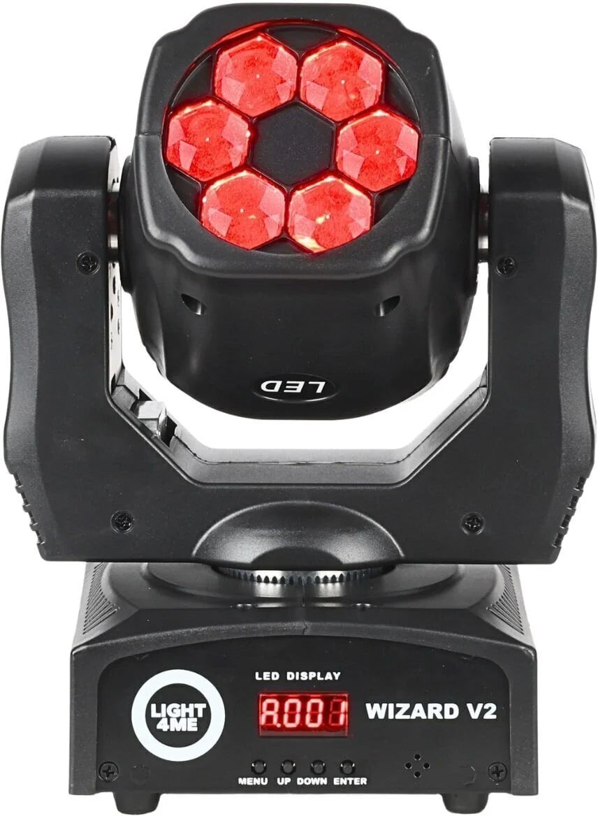 LIGHT4ME WIZARD v2 moving head illuminazione FX