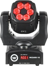 LIGHT4ME WIZARD v2 moving head illuminazione FX