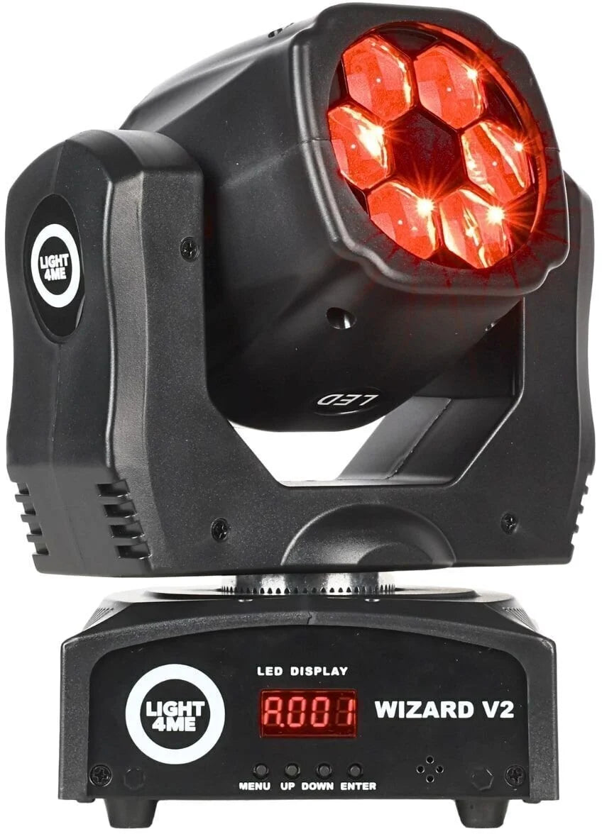 LIGHT4ME WIZARD v2 moving head illuminazione FX