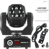 LIGHT4ME WIZARD v2 moving head illuminazione FX