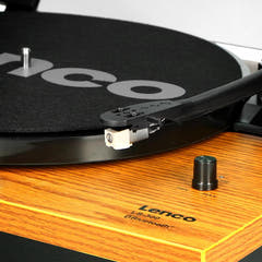 Lenco LS-300 Giradischi con Altoparlanti (Legno)