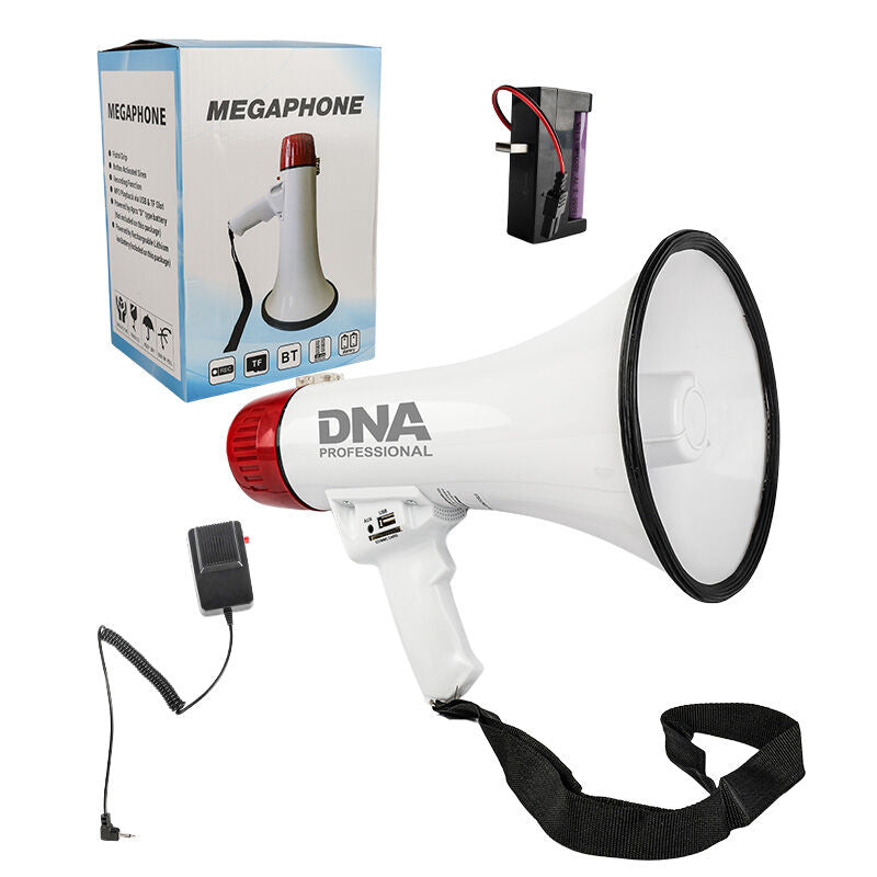 Megafono DNA MEGA1 30W con Bluetooth, USB, AUX e MicroSD
