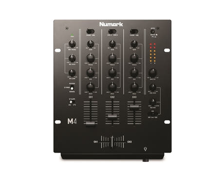 Numark M4 DJ Mixer (Nero)