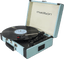 Madison Giradischi Vintage con Bluetooth (Azzurro)