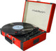 Madison Vintage Pladespiller con Bluetooth (Rosso)