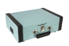 Madison Giradischi Vintage con Bluetooth (Azzurro)