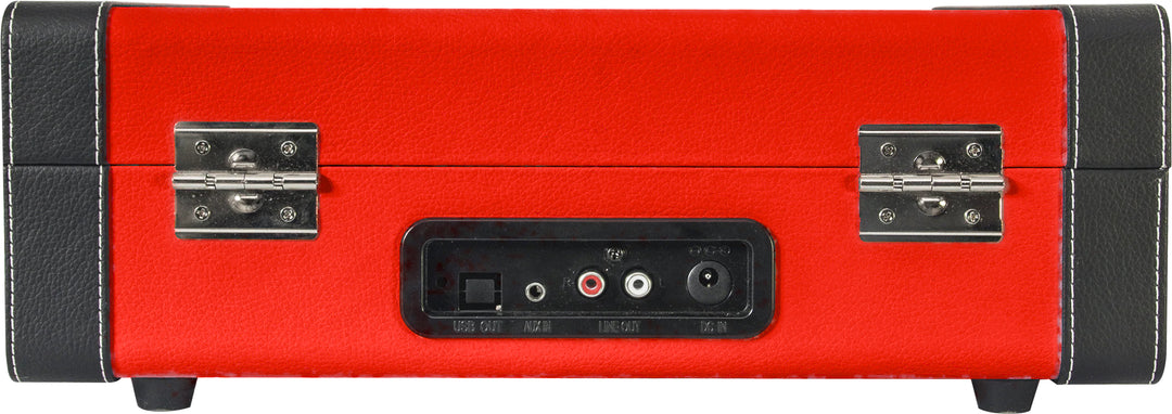 Madison Vintage Pladespiller con Bluetooth (Rosso)
