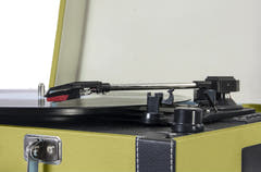 Madison Vintage Pladespiller con Bluetooth (Verde)