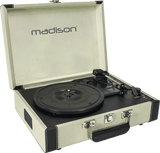 Madison Vintage Turntable w. Bluetooth (Cream)