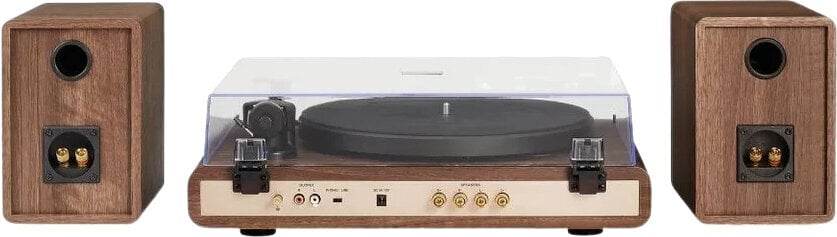 Crosley C65 giradischi con altoparlanti, Noce