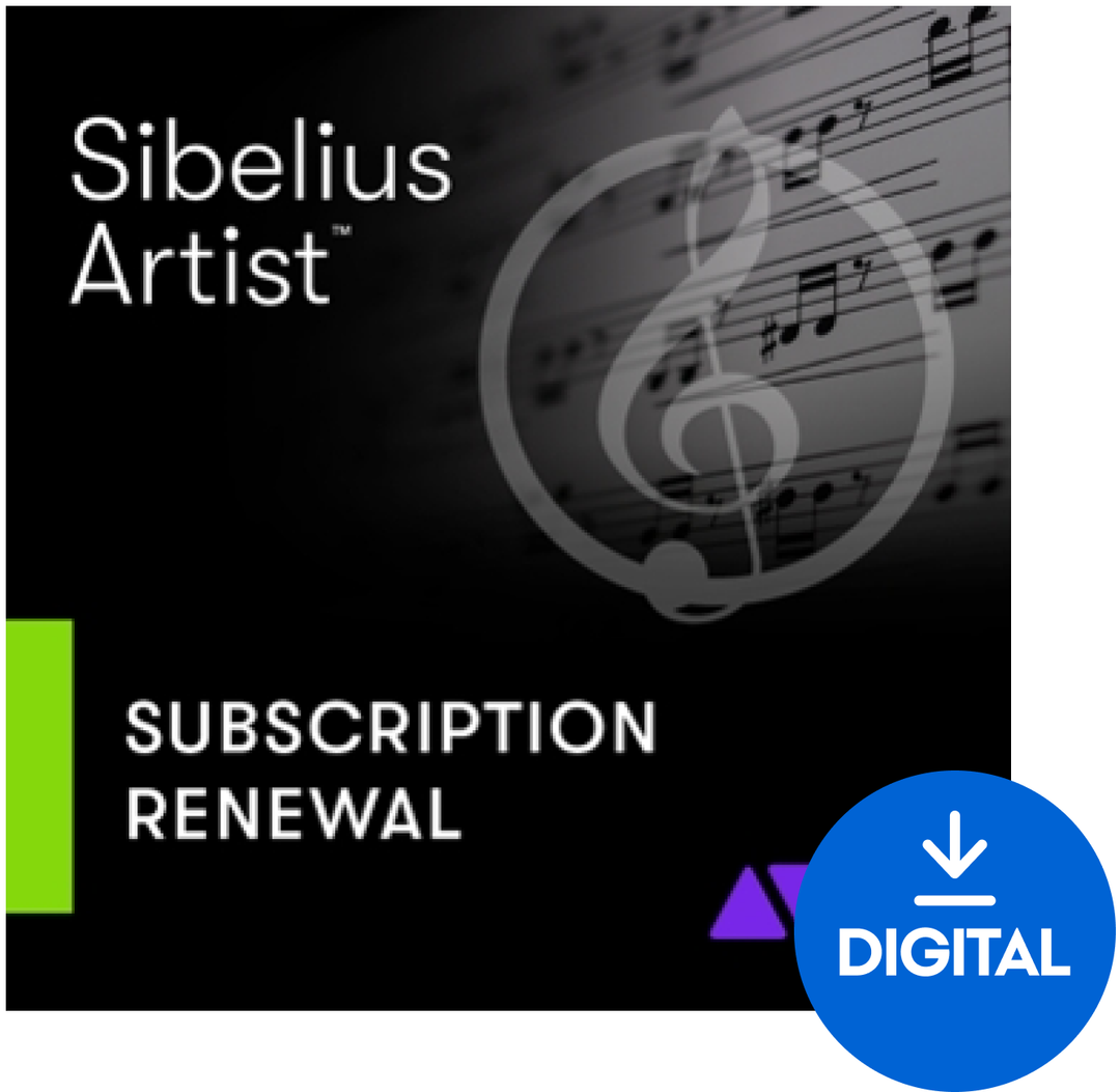 Sibelius Artist Subscription RINNOVO