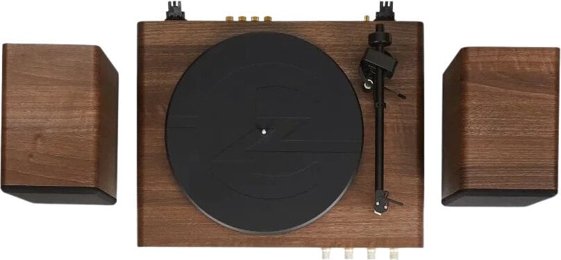 Crosley C65 giradischi con altoparlanti, Noce