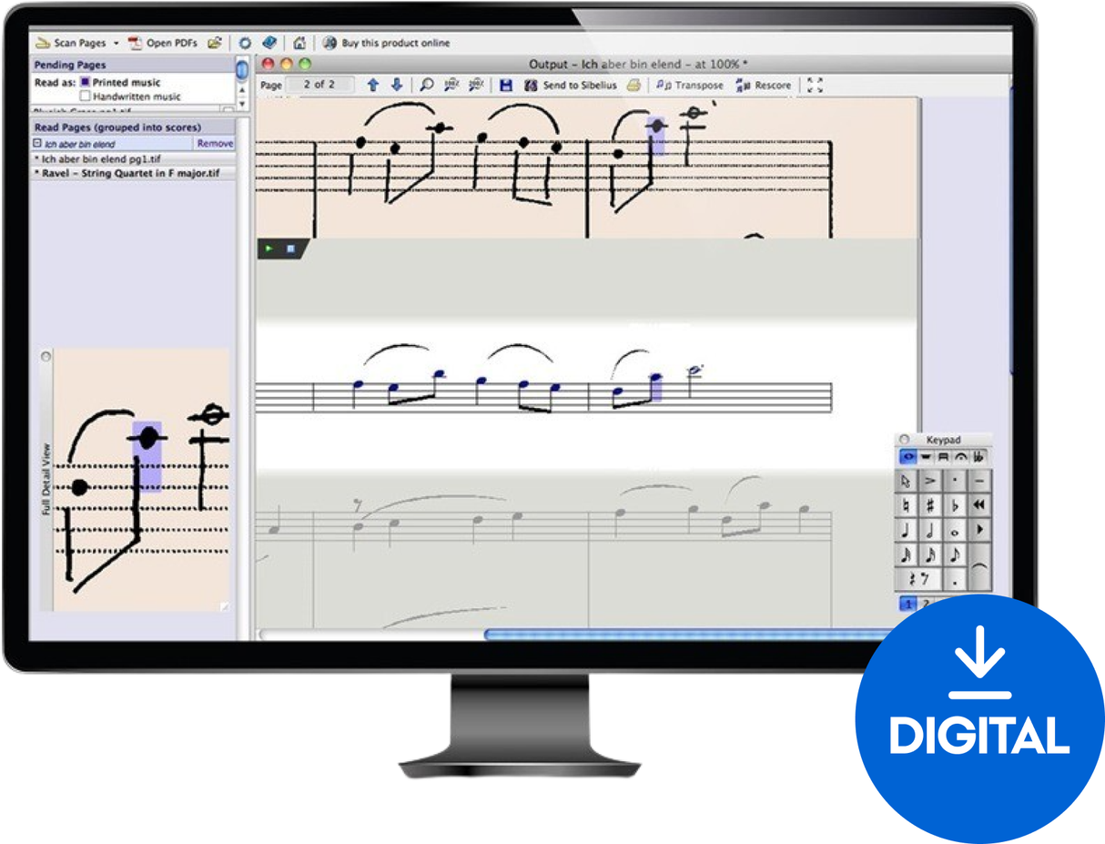 Sibelius Ultimate Perpetual License w/ AScore