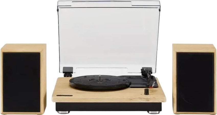 Crosley Brio Giradischi con altoparlanti, Natural