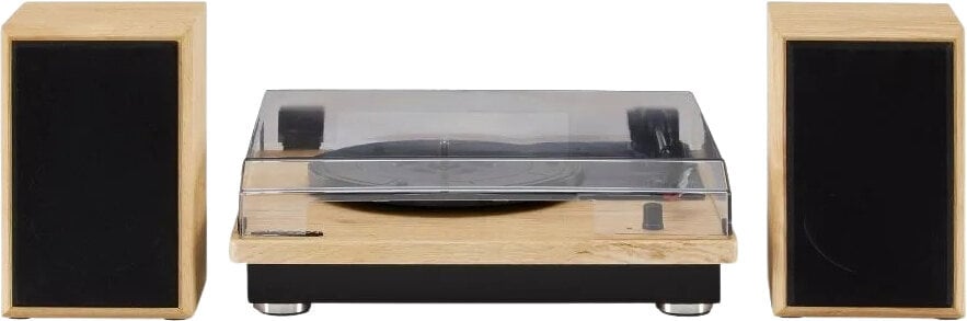 Crosley Brio Giradischi con altoparlanti, Natural