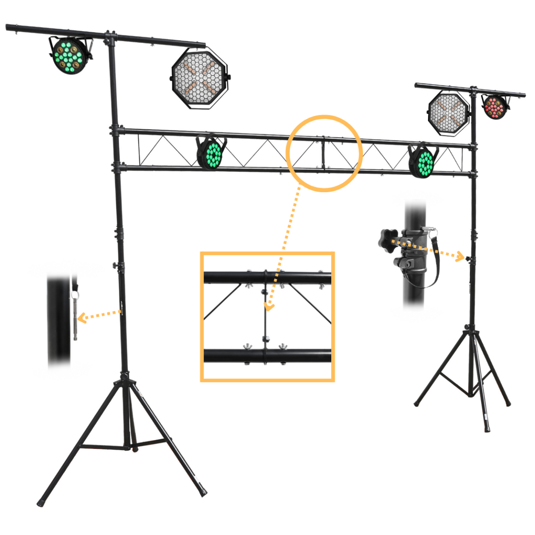 Sistema di supporto luci 240-400cm (120kg)