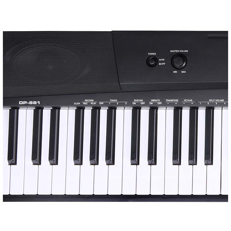 MK DP 881 pianoforte digitale con tasti per l'apprendimento