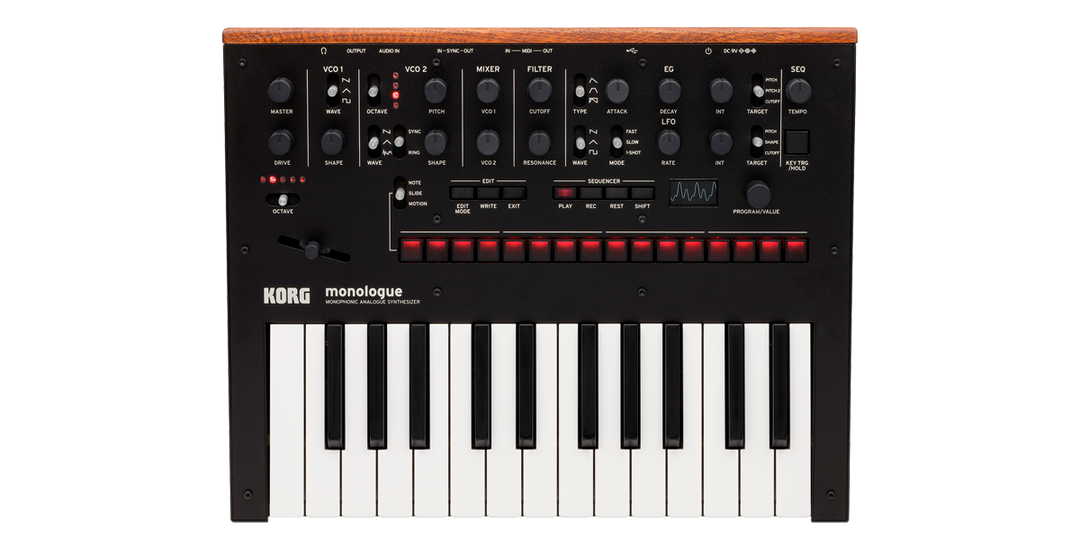 Korg Monologue Synthesizer (Nero)