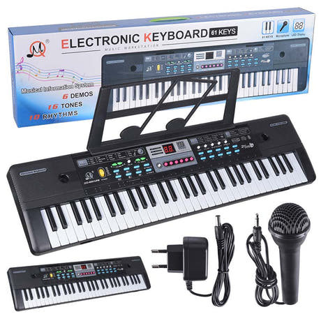 MQ 601 UFB PIANO tastiera per organo con microfono