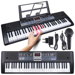 MQ 6136L organo a tastiera con microfono per bambini