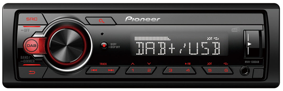 Pioneer MVH-130DAB Autoradio FM/DAB+ Radio
