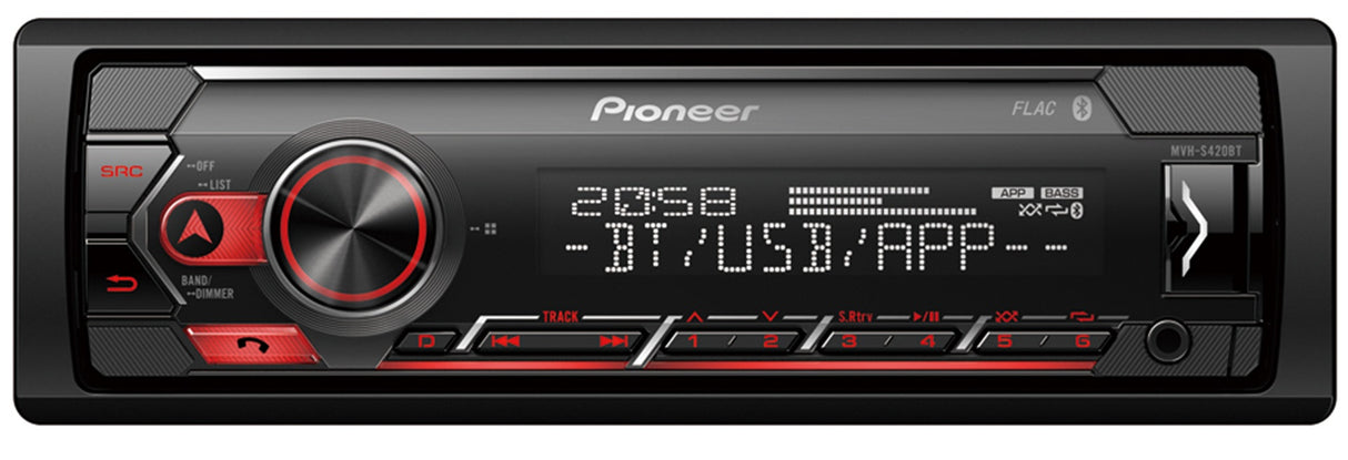 Pioneer MVH-S420BT Autoradio con Bluetooth/Telefonia Wireless