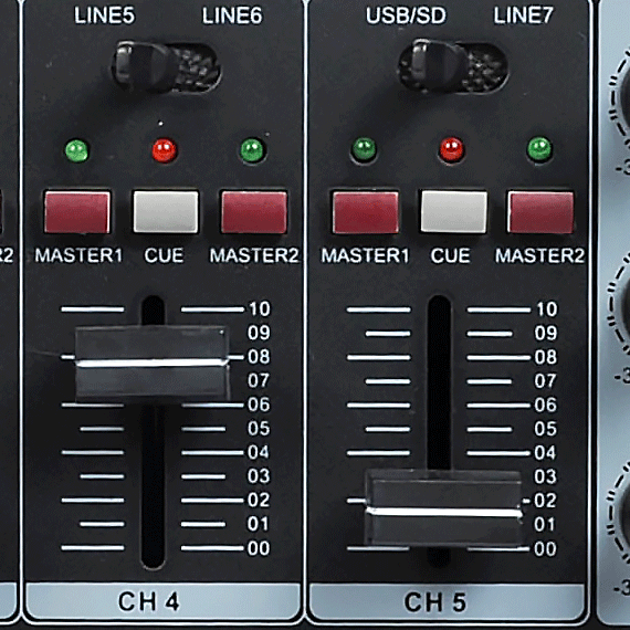 BST MX56U - Rack mixer