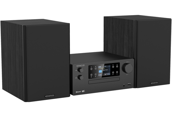 Kenwood M-925DAB-B Mini System with Bluetooth and DAB+ (Black)