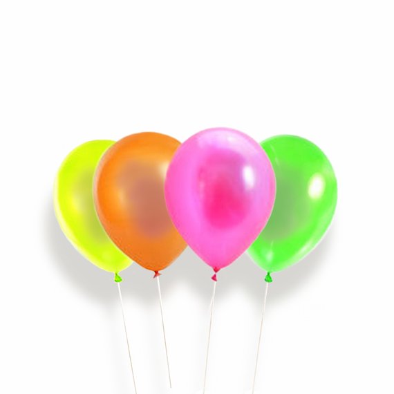 Palloncini UV Neon (Mix, 100 pz.)