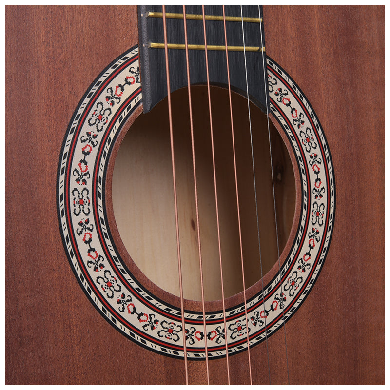 Chitarra acustica per bambini 1/2 – Nero opaco